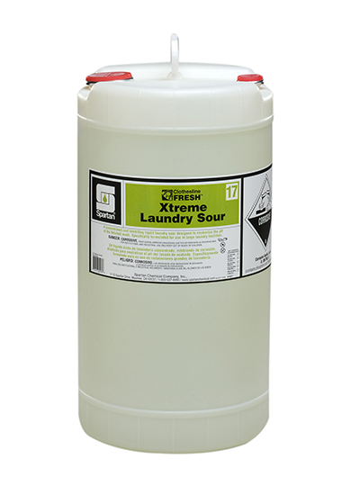 Spartan CLOTHESLINE FRESH® XTREME LAUNDRY SOUR 17 DRUM