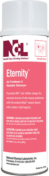 NCL ETERNITY™ (Aerosol) Air Freshener & Malodor Destroyer