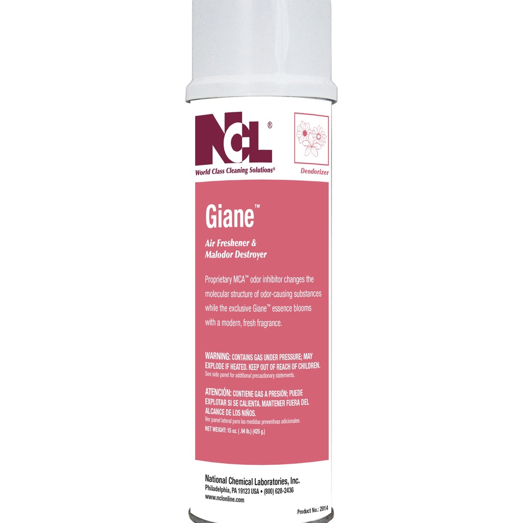 NCL GIANE™ (Aerosol) Air Freshener & Malodor Destroyer