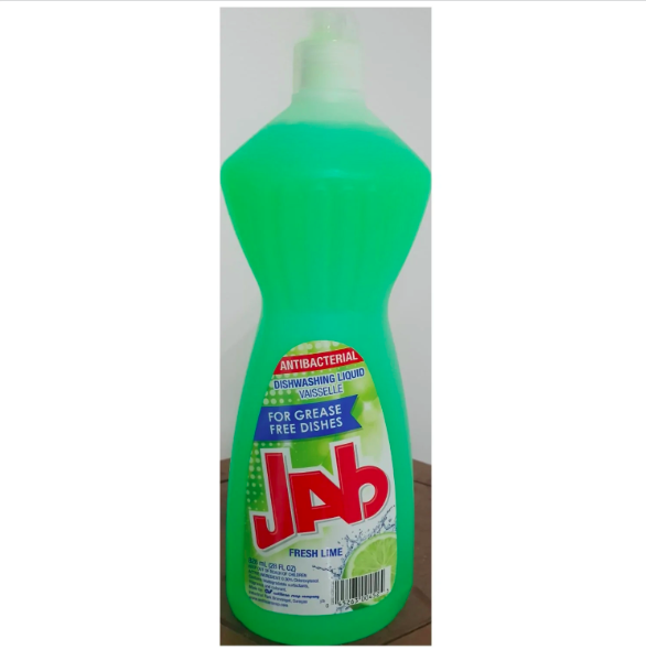Jab Lemon dishwash Antibacterial 28 oz - (Bx=12each)