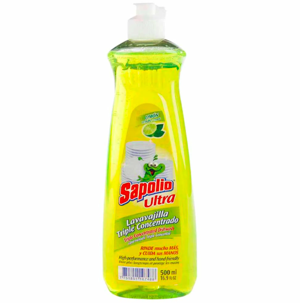 Sapolio Lavavajillas Dishwash Lemon 500ml
