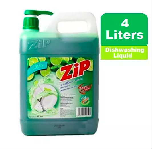 ZIP Greendish 4 Liter Dishwash Liquid Soap