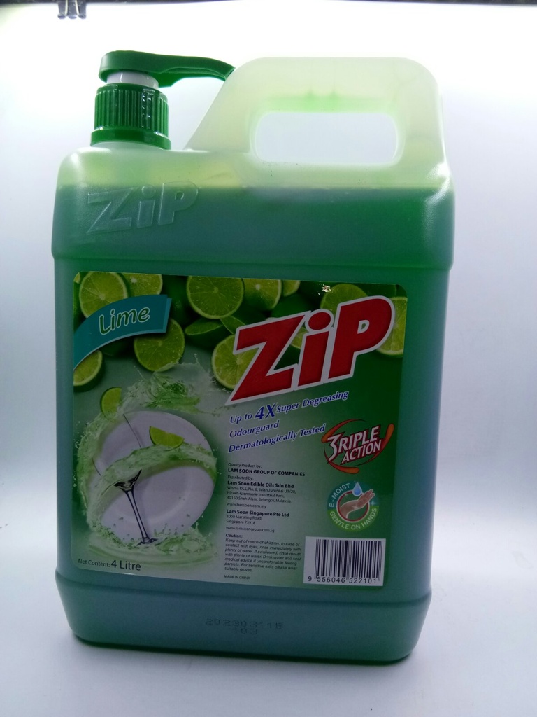 ZIP Greendish 5 Gallon Liquid Soap Dishwash
