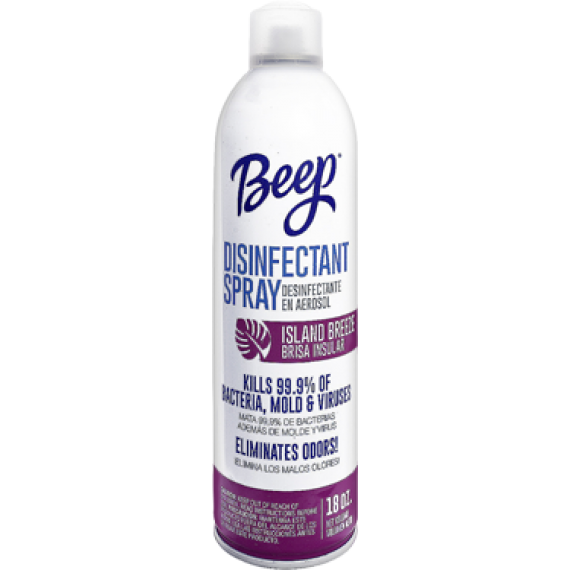 BEEP Disinfectant Spray 18oz Island Breeze