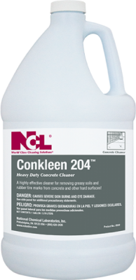 NCL CONKLEEN 204™ Heavy-Duty Concrete Cleaner 1 Gallon