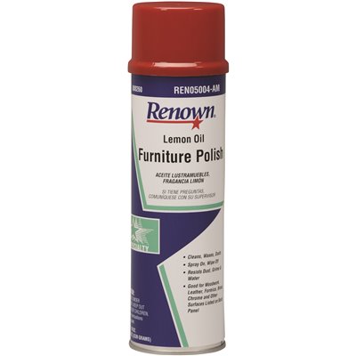 Renown 18 oz. Lemon Oil Furniture Polish Spray Can