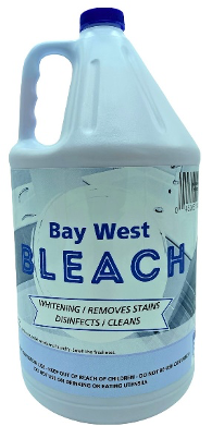 BAY WEST BLEACH 4% 1 Gallon