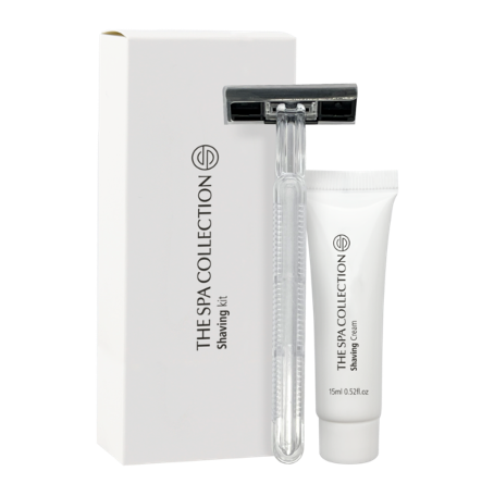 The Spa Collection Shaving Set in paper box - 1bx/250pcs (5 packs of 50)