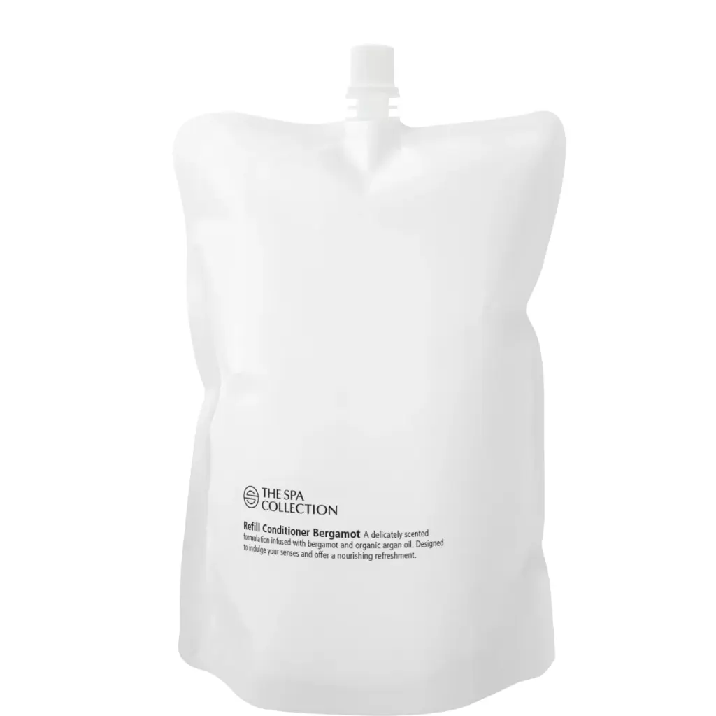 The Spa Collection  BERGAMOT CONDITIONER - 1 LITER REFILL SACHET - 1bx/12pcs