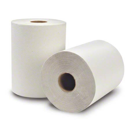Tork 214 Roll Towel-8"x425', Natural White per Roll  (12 Rolls per case)