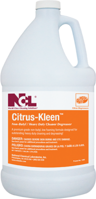 CITRUS-KLEEN Non-Butyl Heavy-Duty Degreaser 1 Gallon 