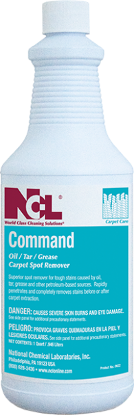 COMMAND™ Oil / Tar / Grease Carpet Spot Remover 