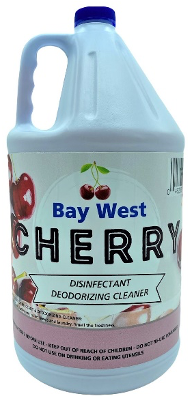Bay West Dishwash Cherry Scent Antibacterial 1gl (Bx=4each) 