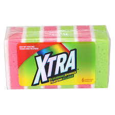 Xtra Heavy Duty Extra Thick Scrubbing Sponges - 6 Pack