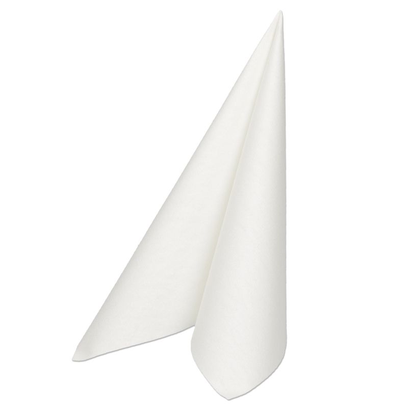 Duni Dinner Napkin Airlaid White 40cm (Pack of 60)