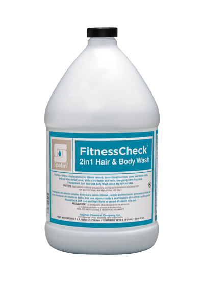 SPARTAN FITNESSCHECK® 2IN1 HAIR & BODY WASH