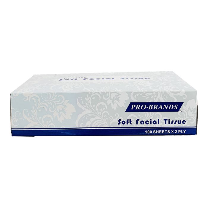 Facial Tissue Pro brands 2 Ply flat pack