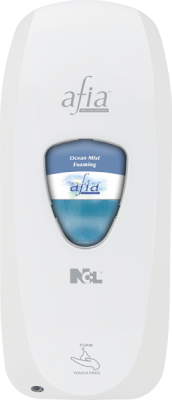 NCL Afia™ Touch Free Hand Soap Dispenser White