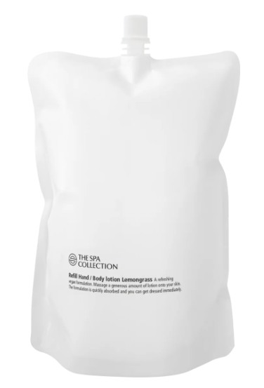 The spa Collection-Lemongrass body lotion - 1 liter refill sachet