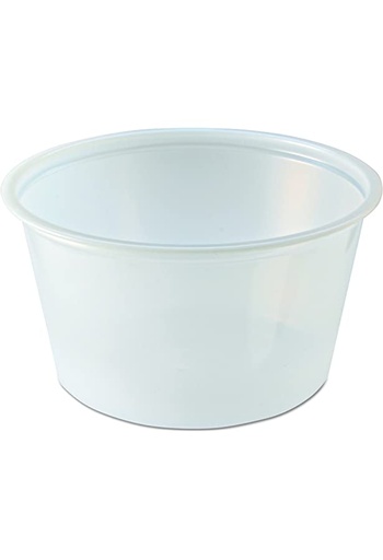 PP Portion Souffle cup 2 oz 125pc per sleeve