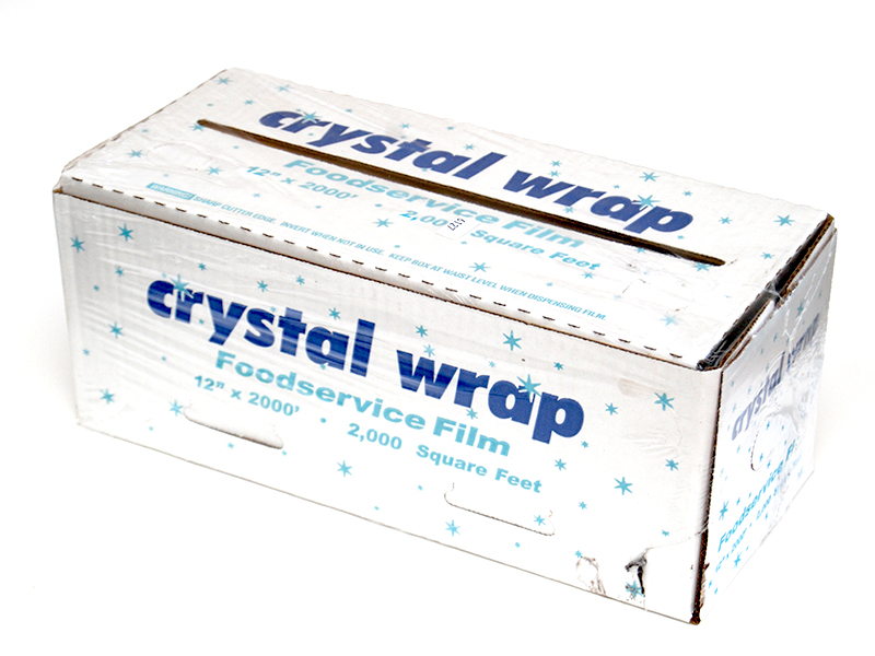 Crystal 122P Foodfilm 12x2000 PVC Cutterbox Film