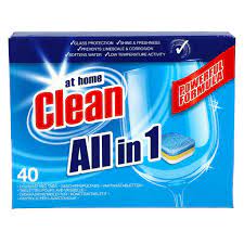At Home Dishwash tablets - 40pcs