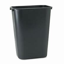 RUBBERMAID Rectangular Wastebasket 10gln