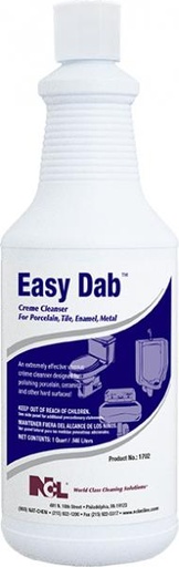 [1702-45] NCL EASY DAB® Crème Cleanser Quarter Gallon