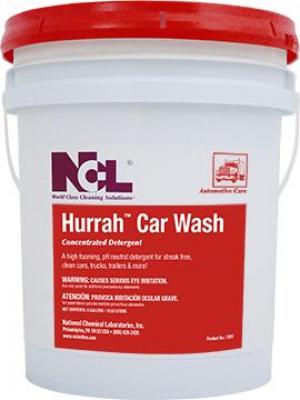 [1201-21] NCL HURRAH® CAR WASH Concentrated Detergent 5 Gallon