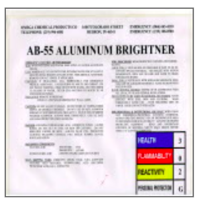 [AB55BRIGHTENER] OMEGA AB-55 Aluminum Brightener 55 Gallon Drum