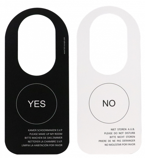 [6140002] The Spa Collection Do Not Disturb Sign EACH (100 pcs in box)