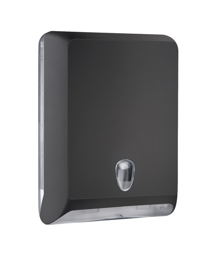 [830] Marplast 830 Black TOWEL INTERFOLDED PAPER DISPENSER- 600 SHT