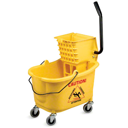 [JANI 222210] Janico Mop Bucket & Side Press Wringer Combo