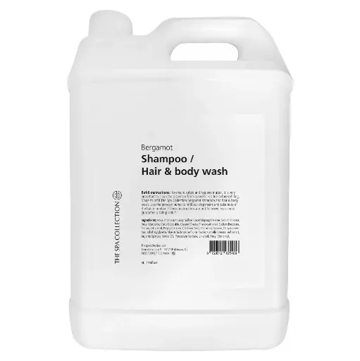 [6905300 / 2416203 tsc] The Spa Collection BERGAMOT HAIR & BODY WASH - 5 LITER JERRYCAN - 1bx/2pcs