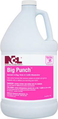 [1104-28] NCL BIG PUNCH Instant Acting Oven & Grille Renovator 1 gallon 
