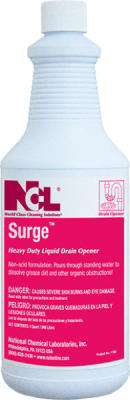 [1760-45] SURGE™ Heavy-Duty Liquid Drain Opener Quarter Gallon 