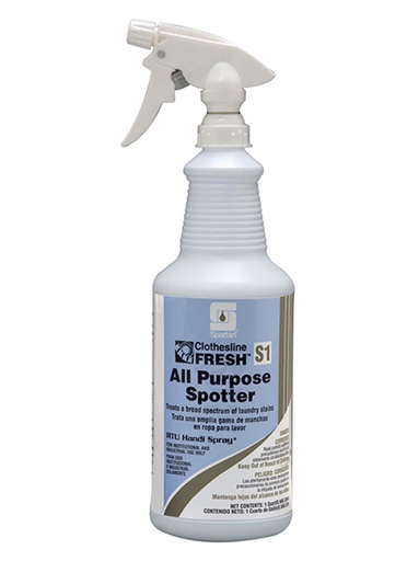[705103] Spartan CLOTHESLINE FRESH® ALL PURPOSE SPOTTER S1 Quarter Gallon 