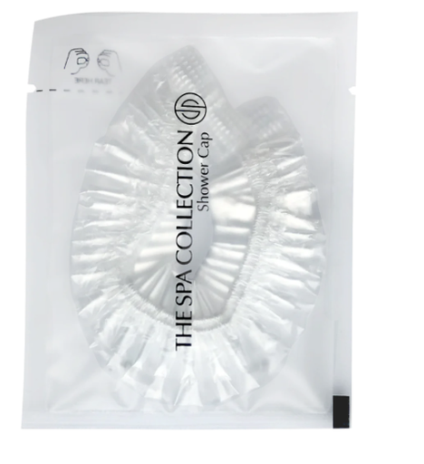[1038026 tsc]  The Spa Collection Showercap in Sachet 1bx/1000pcs (4 packs of 250 each)