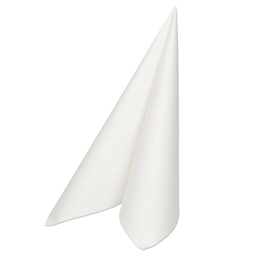 [Din_Airlaid_White] Duni Dinner Napkin Airlaid White 40cm (Pack of 60)