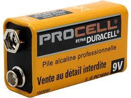 [PC1604] DURACELL Procell 9V Battery