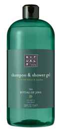 [1116682 / 1120808 rit] RITUALS - The Ritual of Jing - Shampoo & Shower gel Refill 1Ltr - 1bx/8pcs