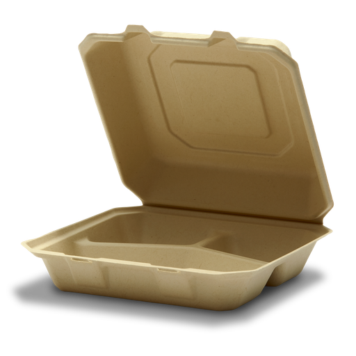 [TELL433490] TELLUS Clamshells 9x9 with compartments