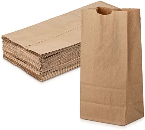 [BGB01] #01 KRAFT Brown Paper Bag - 1lbs (500 PACK)