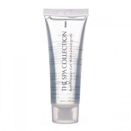 [1038001 / 1038001.05 tsc] The Spa Collection Tubes Bath & Showergel 30ml LEMONGRASS -1bx/500pcs (10 packs of 50 each)