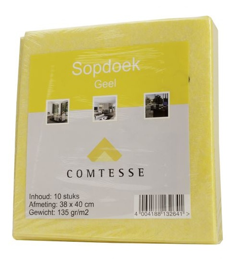 Sopdoek Comtesse Doekjes 38 x 40cm per stuk