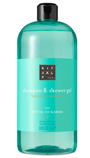 [1116646 / 1120818 rit] RITUALS - The Ritual of Karma - Shampoo & Shower gel Refill 1Ltr - 1bx/8pcs