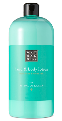 [1116655 / 1120816 rit] RITUALS - The Ritual of Karma - Hand & Body Lotion Refill 1Ltr - 1bx/8pcs