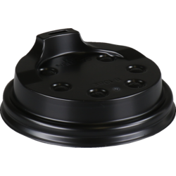 [600911] Lid Black for 8oz / dia 80mm tbv PHC I am hot concept - 50pcs