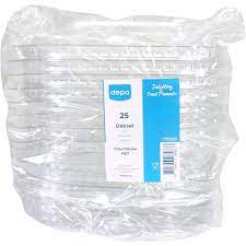 [175029] LID Salad Box 170x170mm/1250ml (175028) - 25pcs