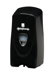 Spartan Lite 'n Foamy Black refill foam soap/sanitizer #9757dispenser